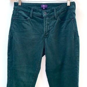 NYDJ Pants Jeans Forest Green Womens Size 6